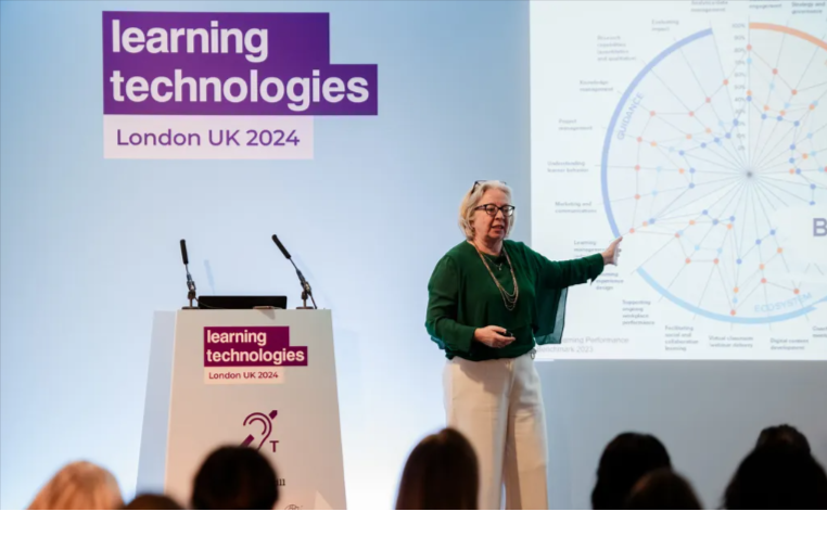 The Learning Technologies Conference speaker from 2024 event
