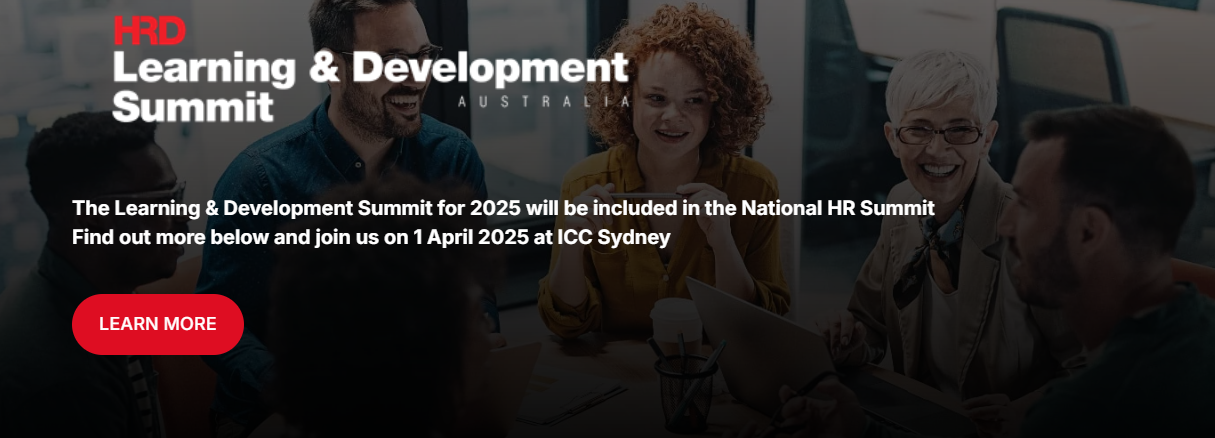 The Learning and Development Summit conference landing page
