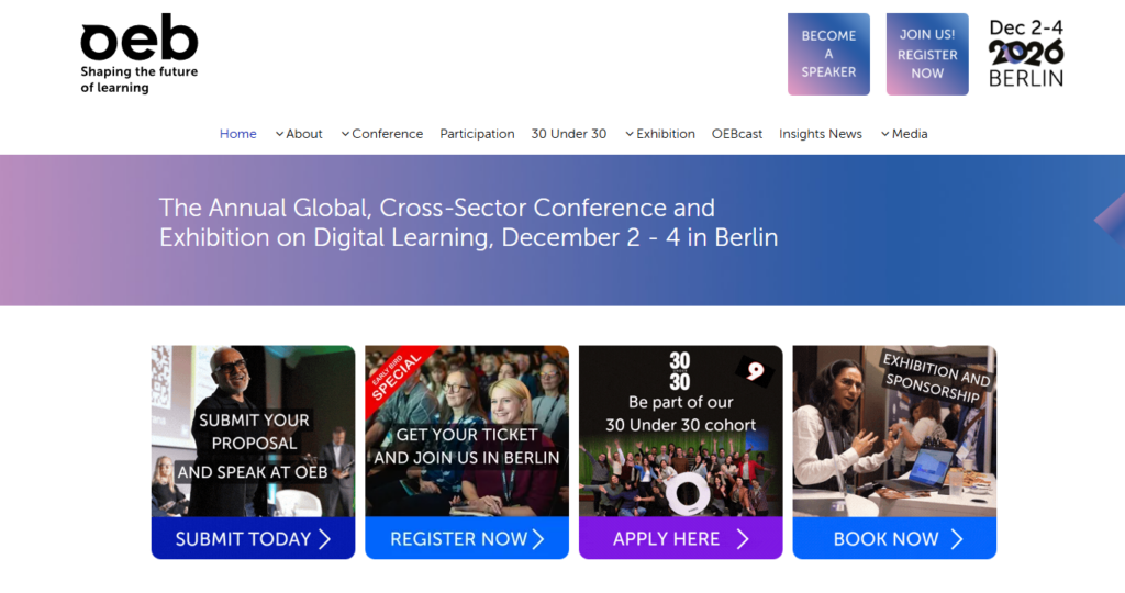 OEB 2026 Website
