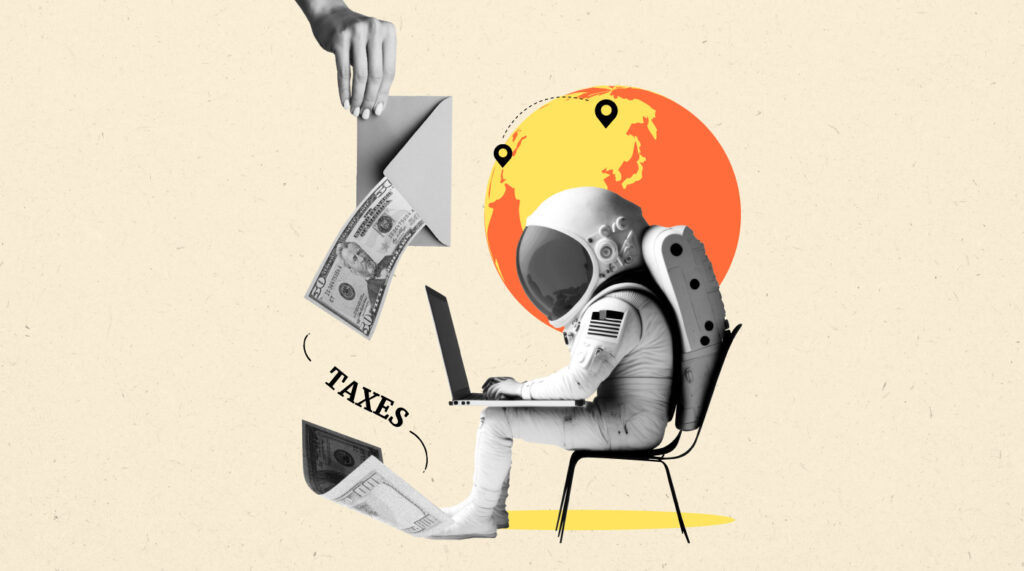 remote work taxes featured image