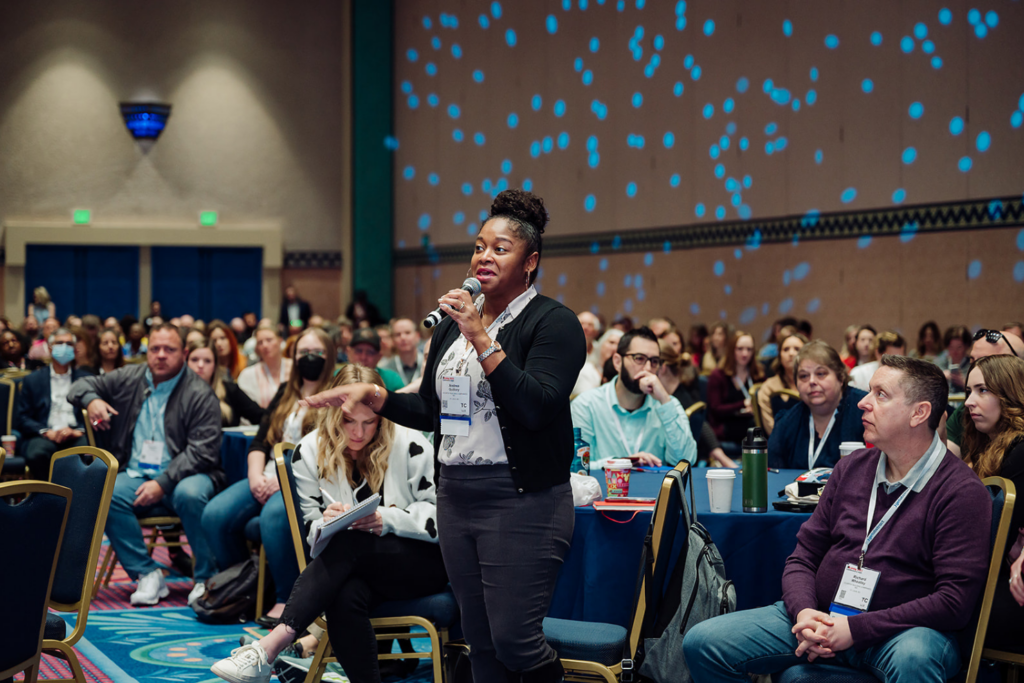 Attendee participating at the Training 2025 Conference and Expo