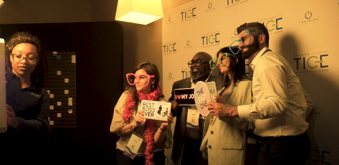 The Training Industry Conference & Expo participants