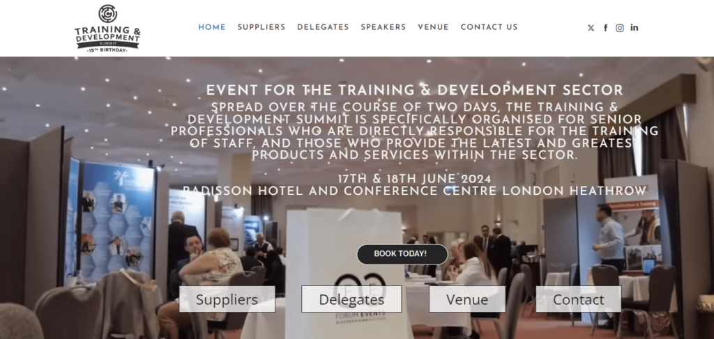 Training and Development Summit learning and development conferences