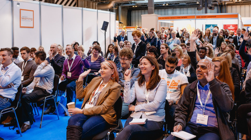 The World of Learning conference participants