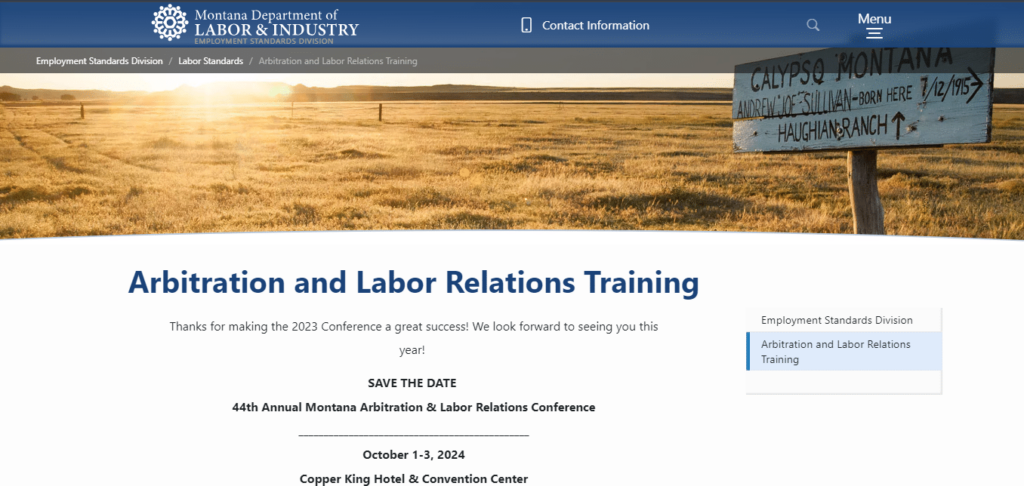 Annual Labor Relations Conference labor relations conferences