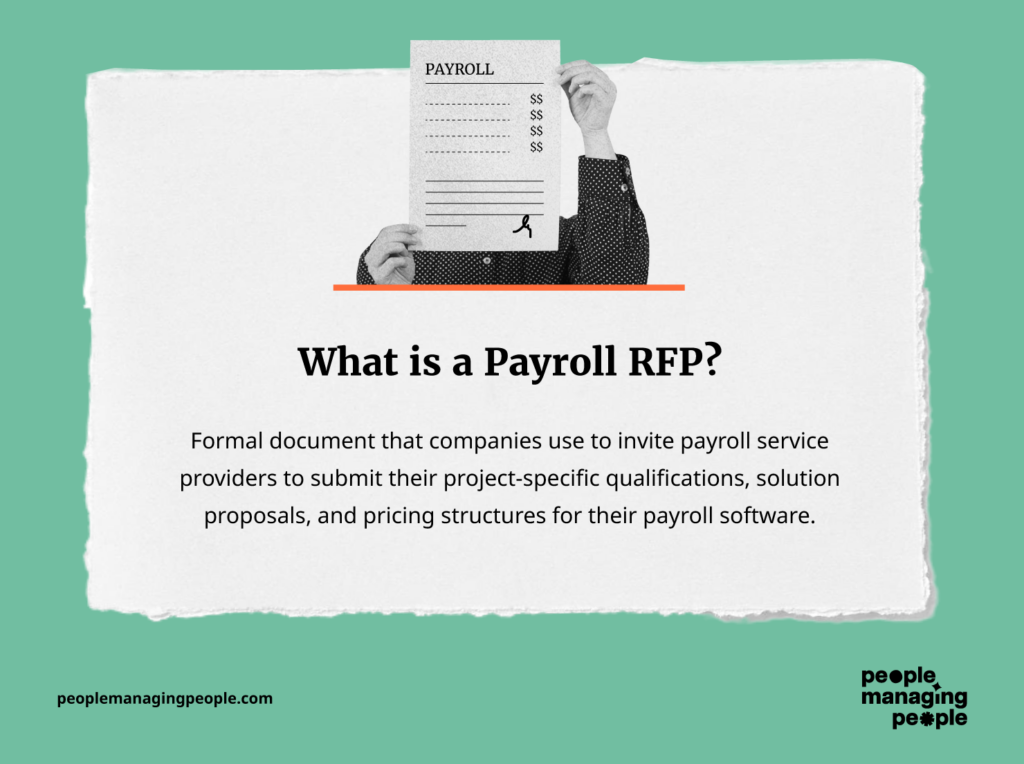 what is payroll rfp infographic