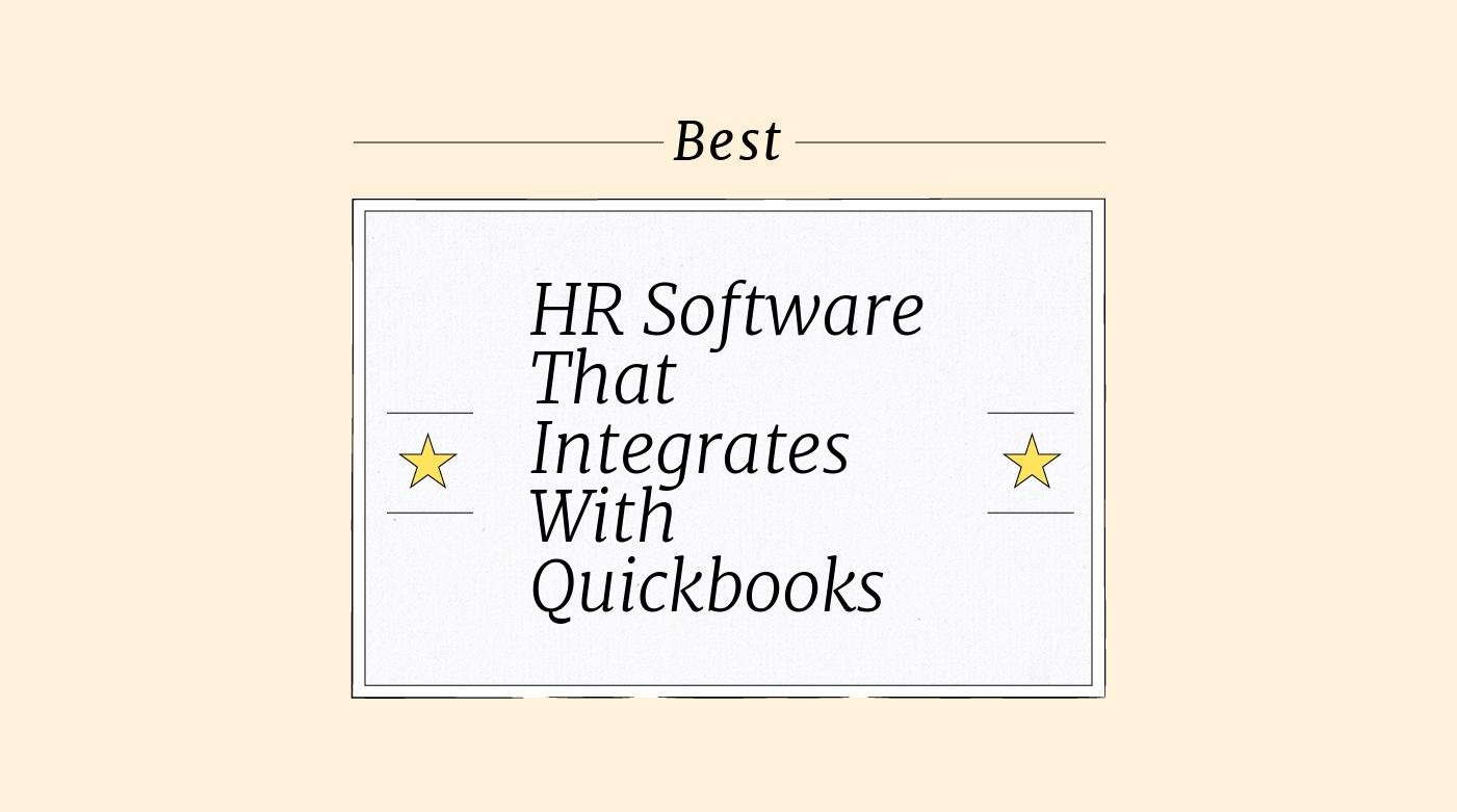 HR Software Compatible With QuickBooks: Streamline Your Payroll