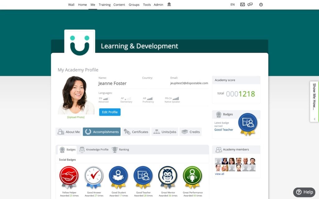 UKG personnel tracking screenshot
