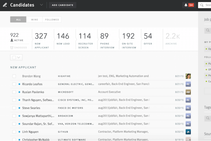 LeverTRM onboarding screenshot