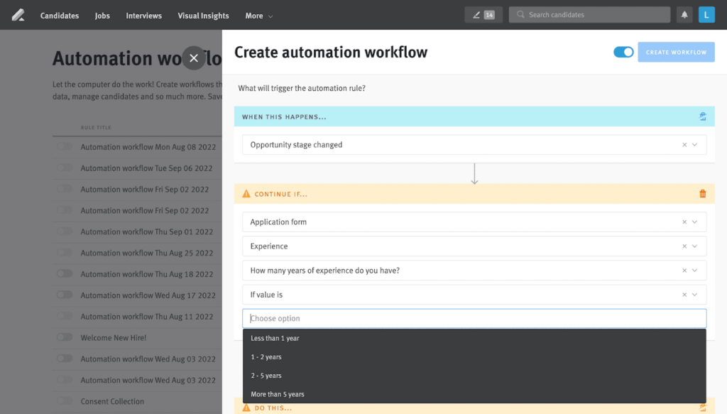 LeverTRM automation workflow