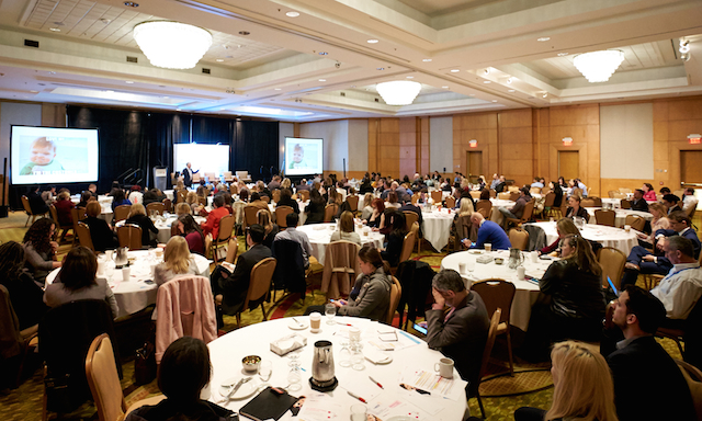 A presenter at the Employee Experience Summit 2024