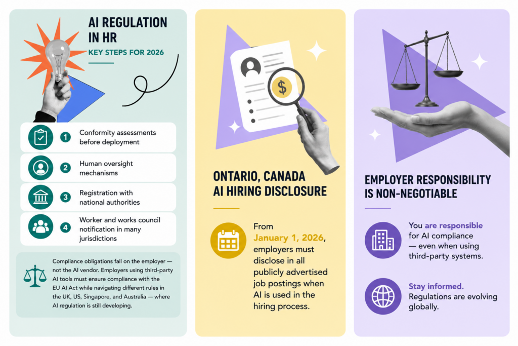 AI Regulations in HR for EU and Canada