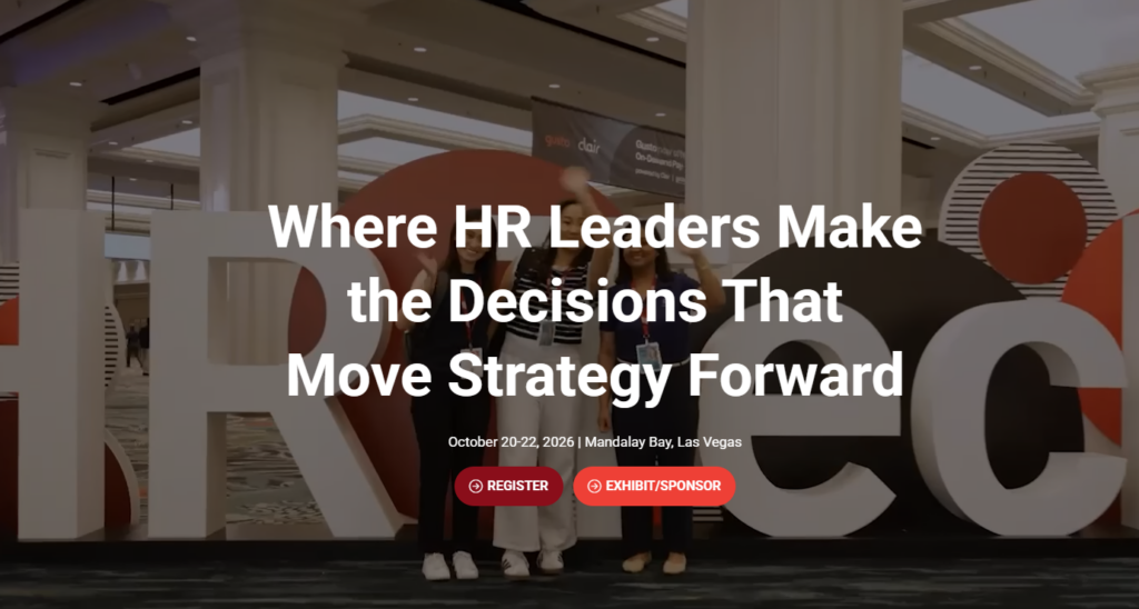 HR Technology Conference & Exposition 2026 event banner