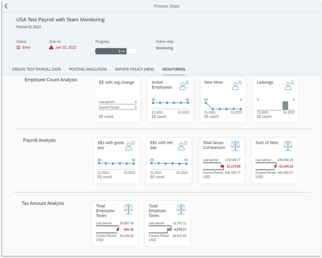SAP SuccessFactors scalability and team size Screenshot
