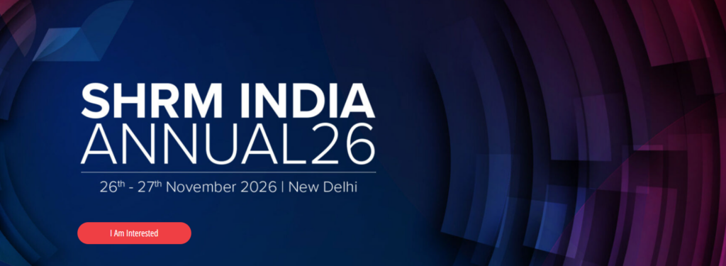 SHRM India Annual 26 event banner