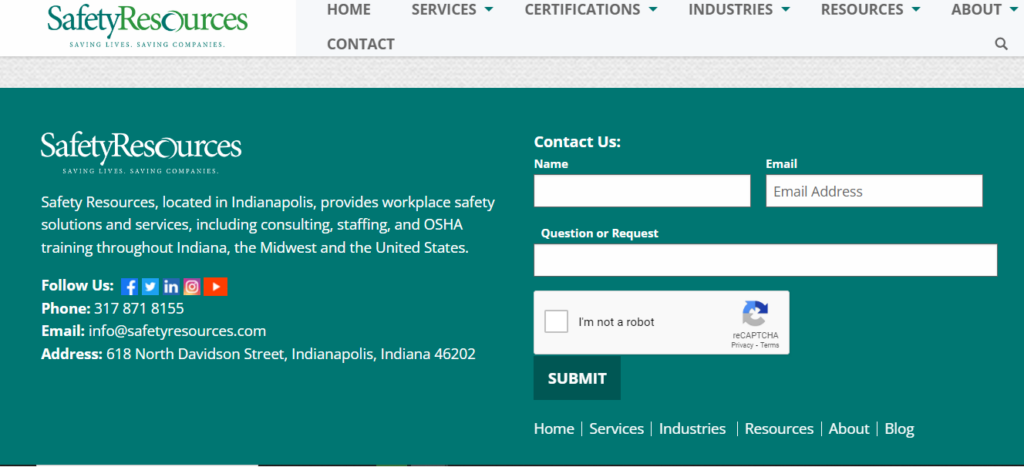 Safety resources, a workplace safety newsletter
