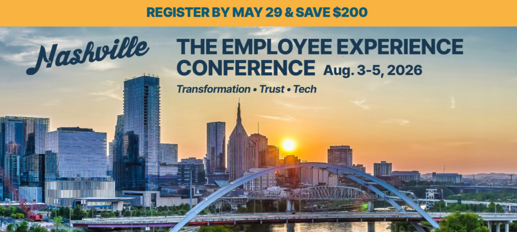 The Employee Experience Conference 2026 event banner