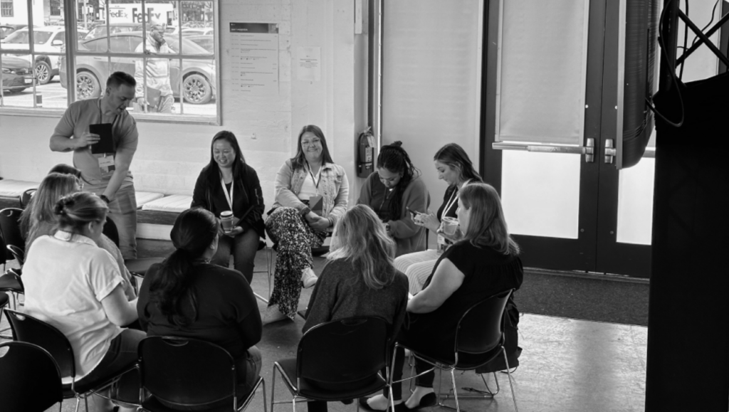 Participants of a roundtable discussion at the Connect 2024