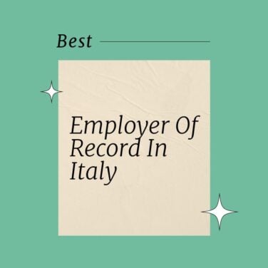 Employer of record in italy best tools