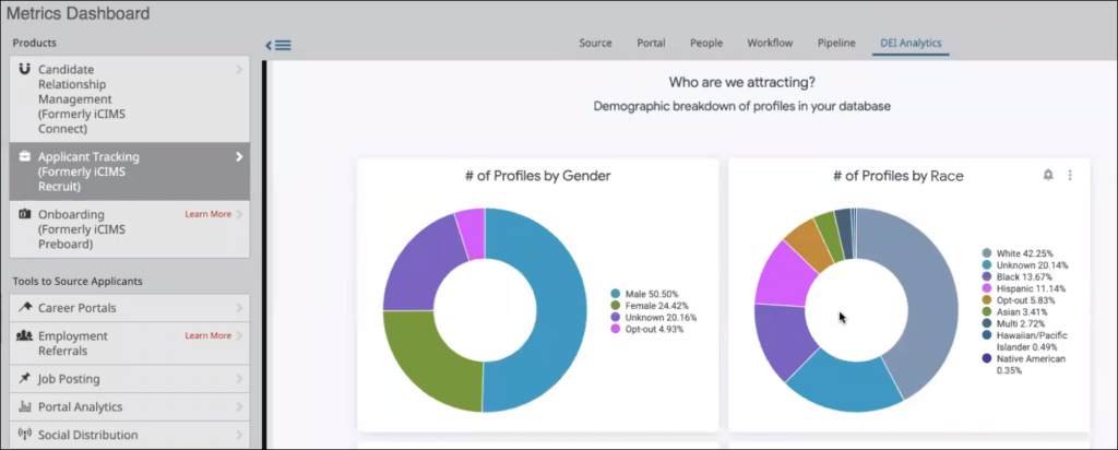 iCIMS security safeguards screenshot