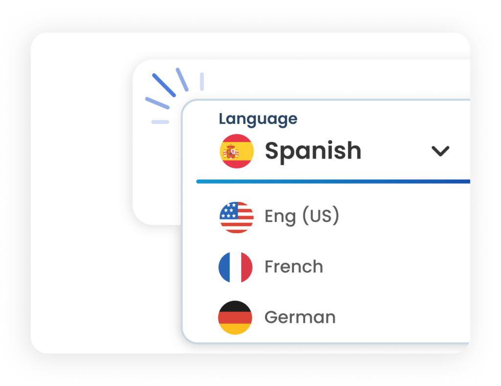Recooty language support screenshot