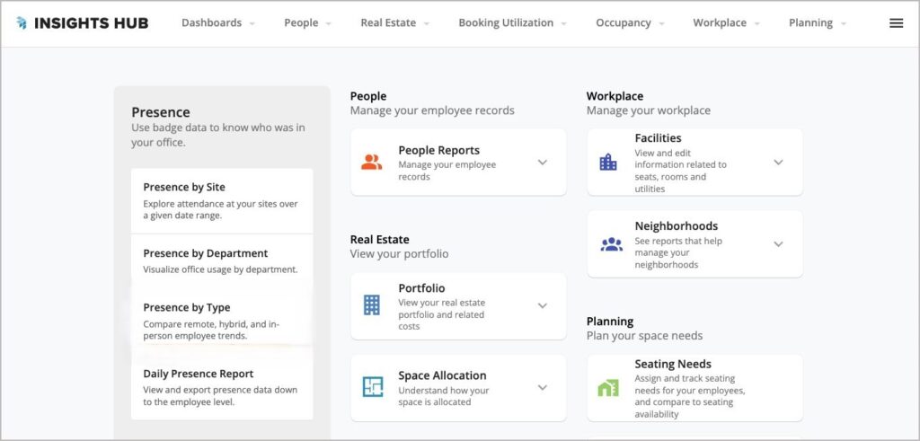officespace ease of use screenshot