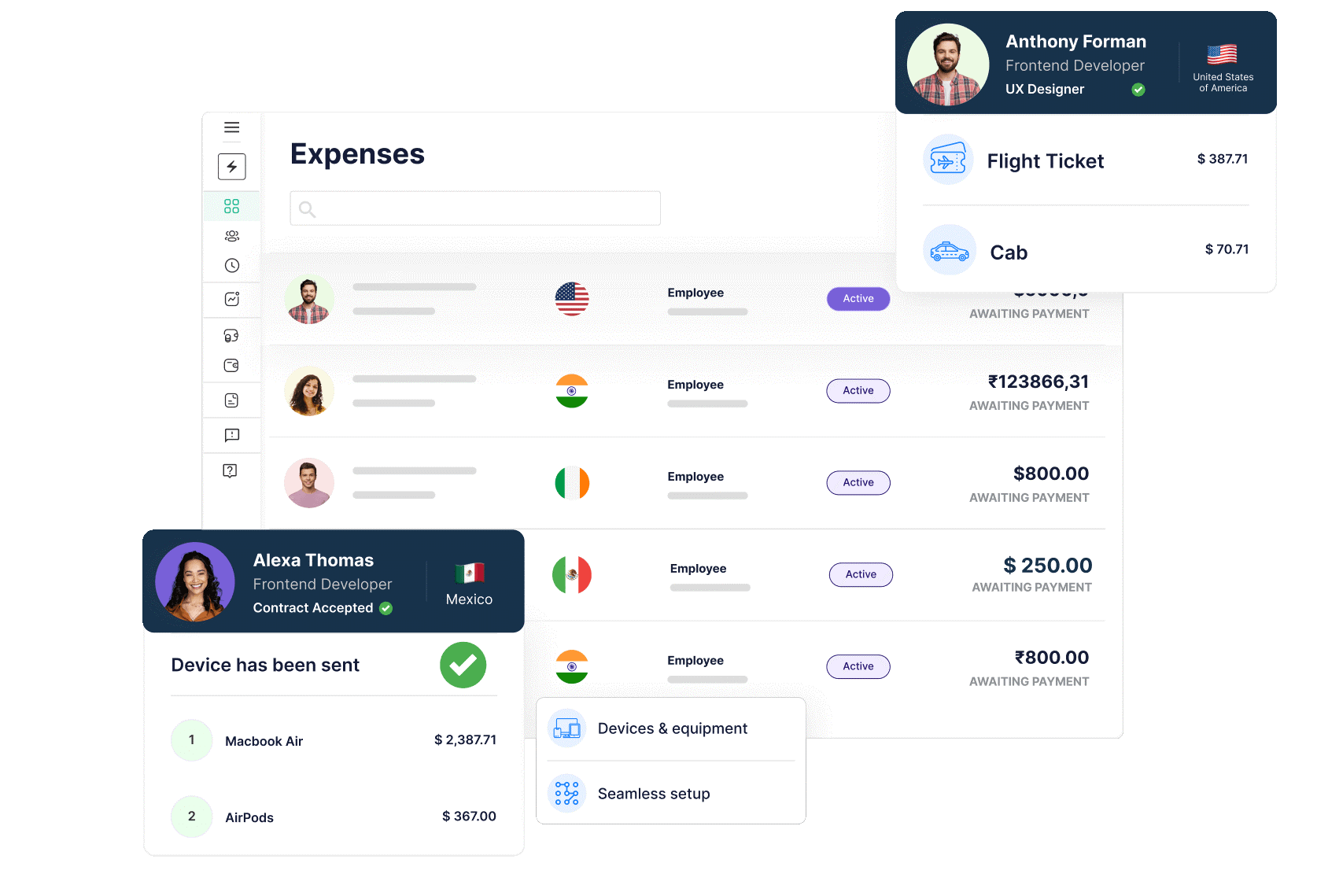 skuad benefits administration screenshot