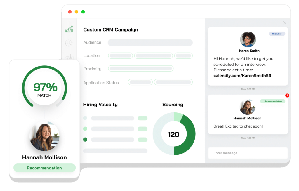 smartrecruiters crm screenshot