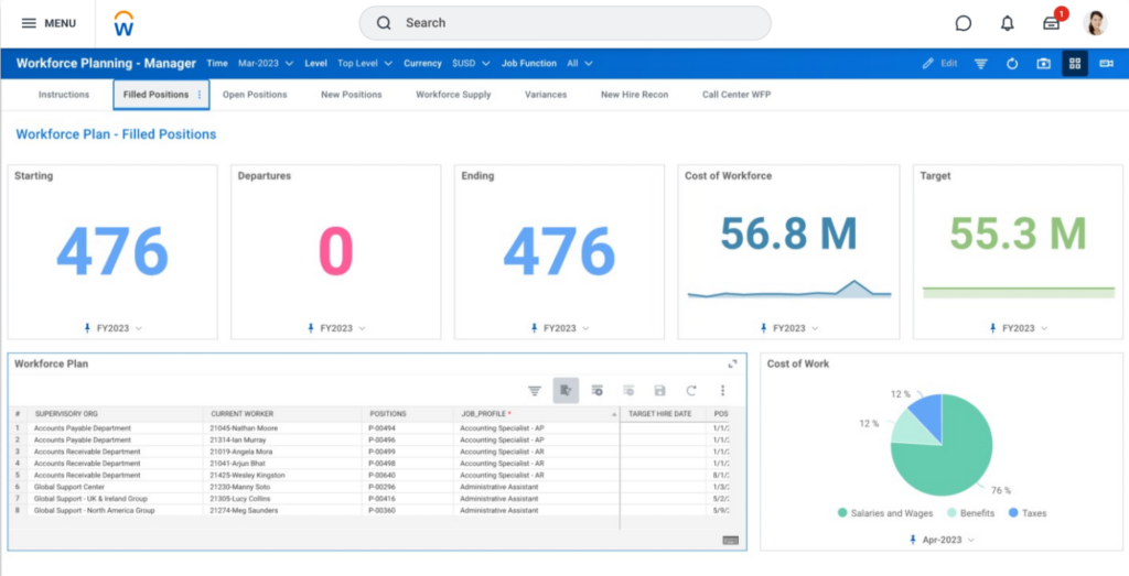 workday scability and team size screenshot