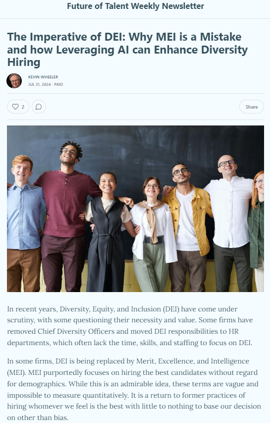 Future of Talent Weekly Newsletter