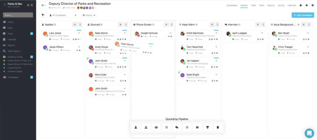 breezy hr job posting and syndication screenshot