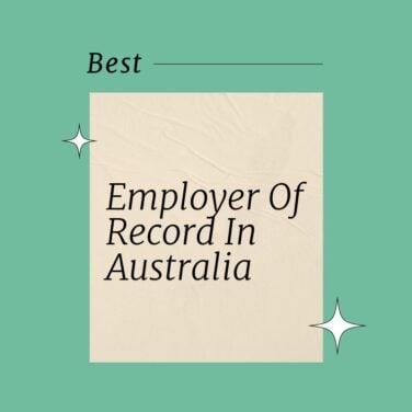 Employer of record in australia best tools