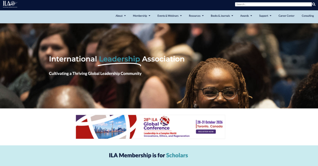 ILA landing page