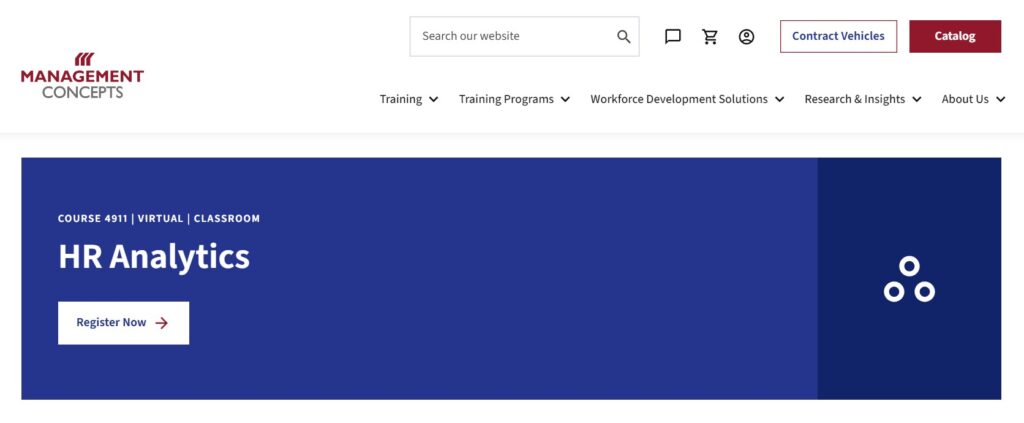 HR Analytics Landing Page