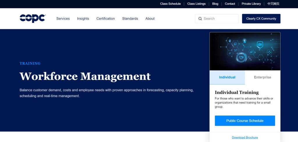 The Mastering Workforce Management course overview
