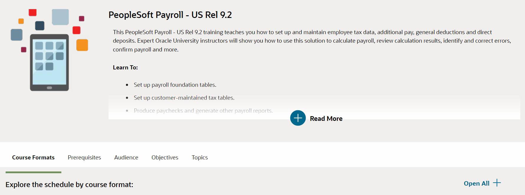 PeopleSoft Payroll - US Rel 9.2 (Oracle University) course preview