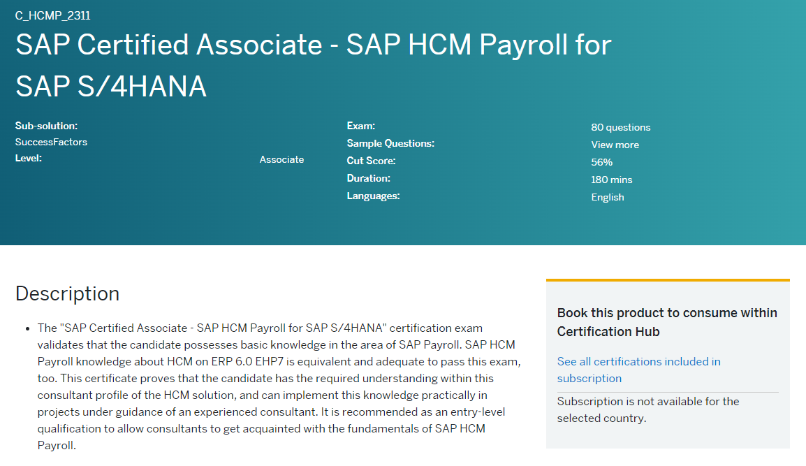An overview of SAP Certified Associate course