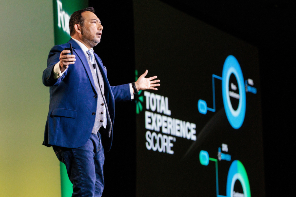 CX Forum East by Forrester 2025 featuring keynote presentation on customer experience metrics