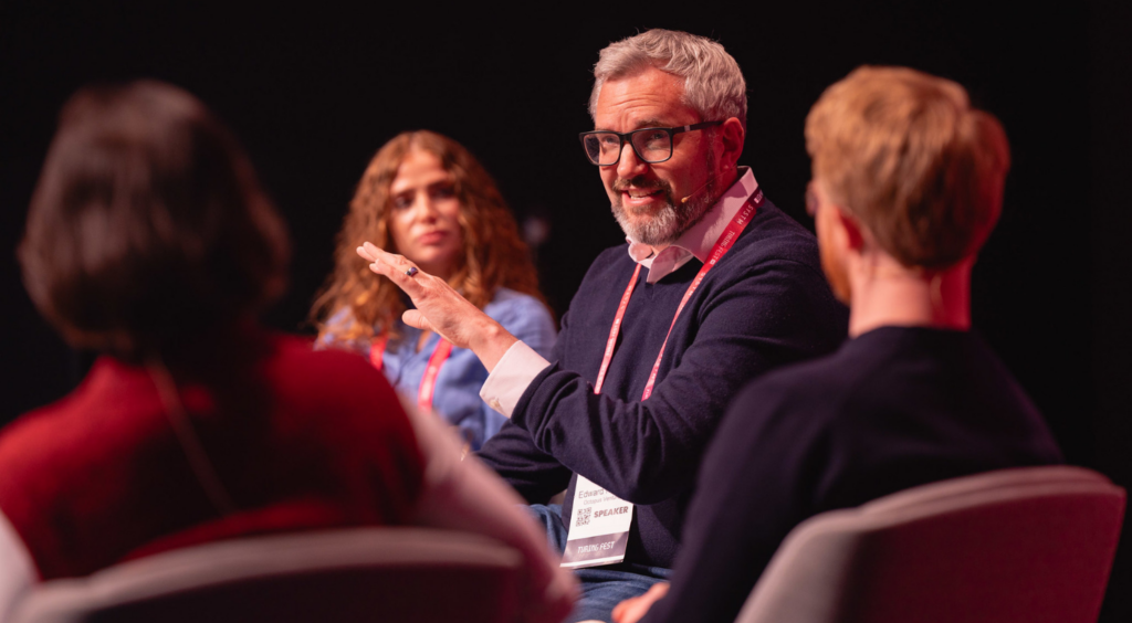 Audience discussion at the Turing Fest 2025