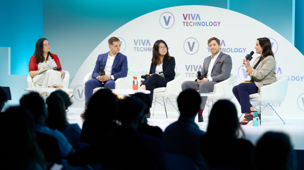 Panel discussion of the Viva Technology 2025 conference