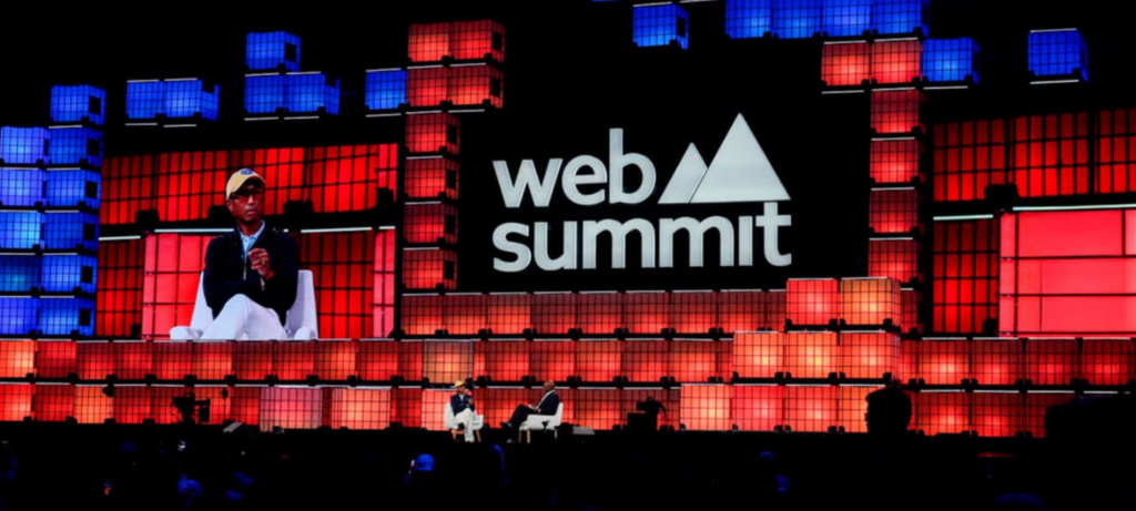 Industry leader interviewed on the Web Summit 2025 stage