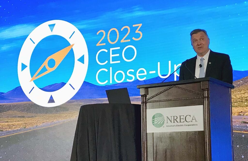Speaker at CEO Close-up conference 2023