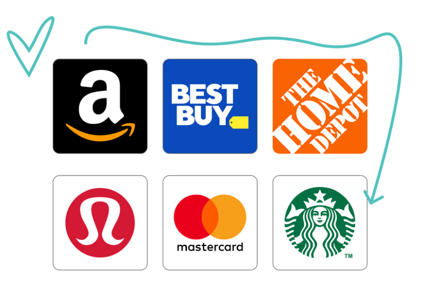guusto gift card options screenshot
