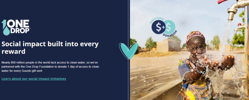 guusto social impact screenshot