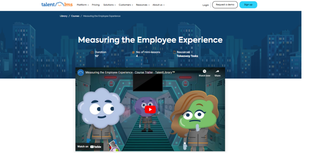 Measuring the Employee Experience, an employee experience course