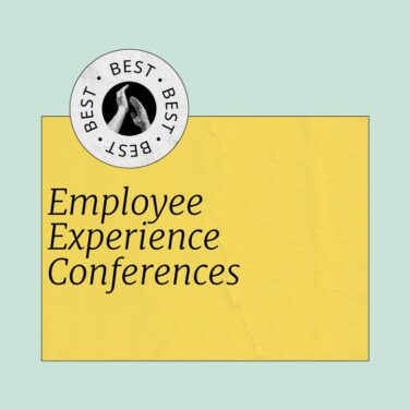 Employee experience conferences best events
