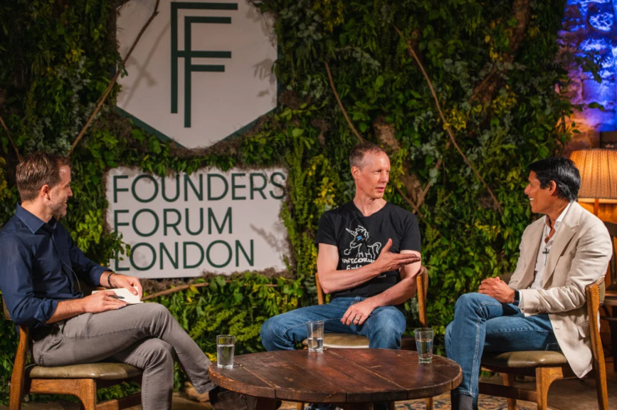 Panel discussion at Founders Forum Global