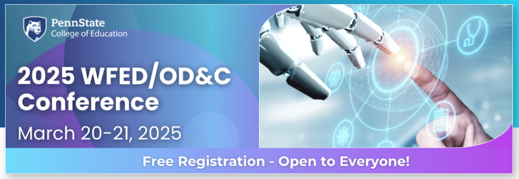 Banner for the WFED/Organizational Development Conference