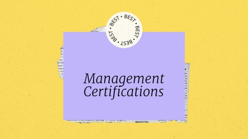 Management certifications generic best of