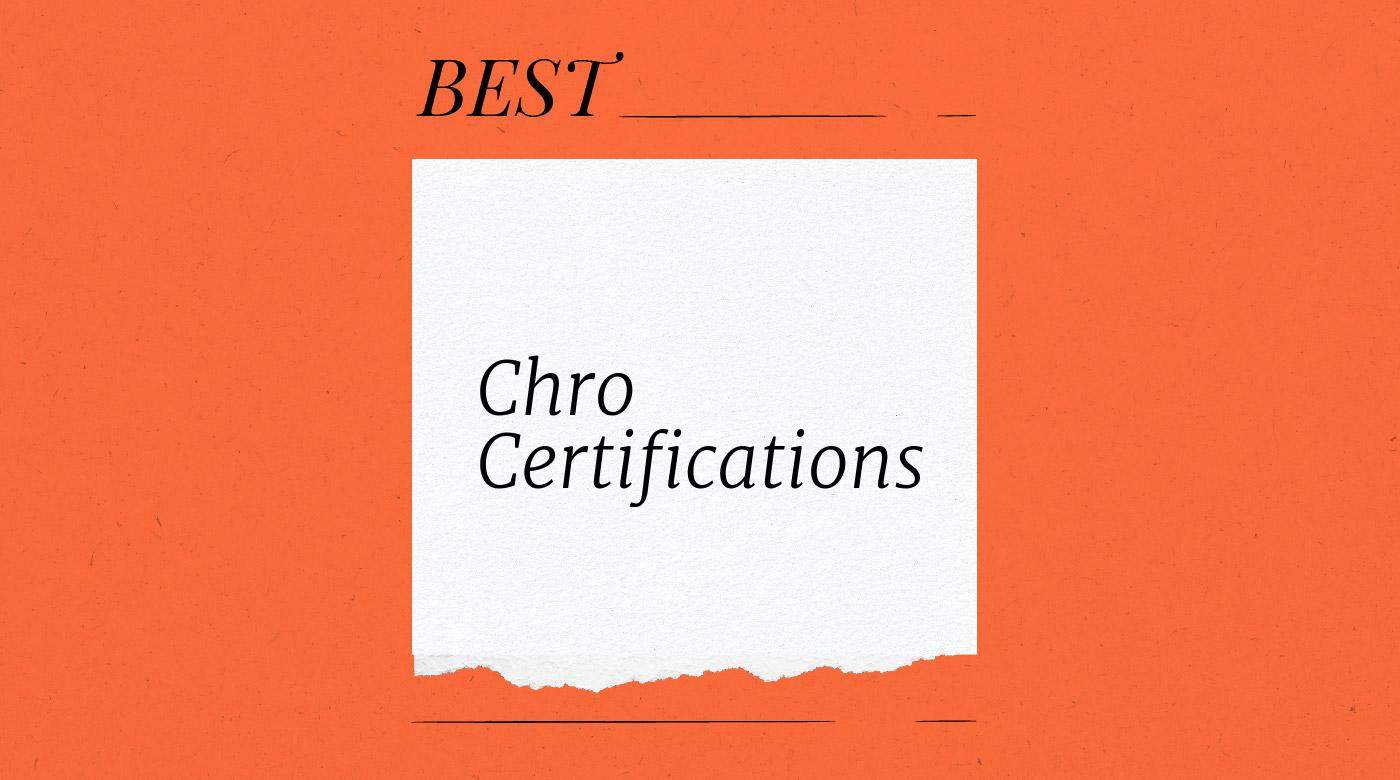 Chro certifications generic best of